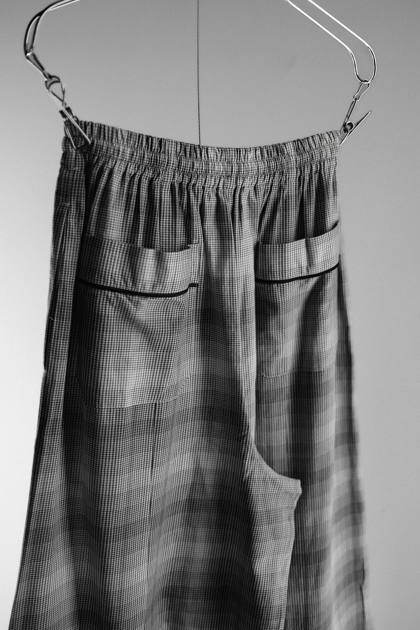 Facetasm S/S2018 - Curve Plaid Pajama Pants