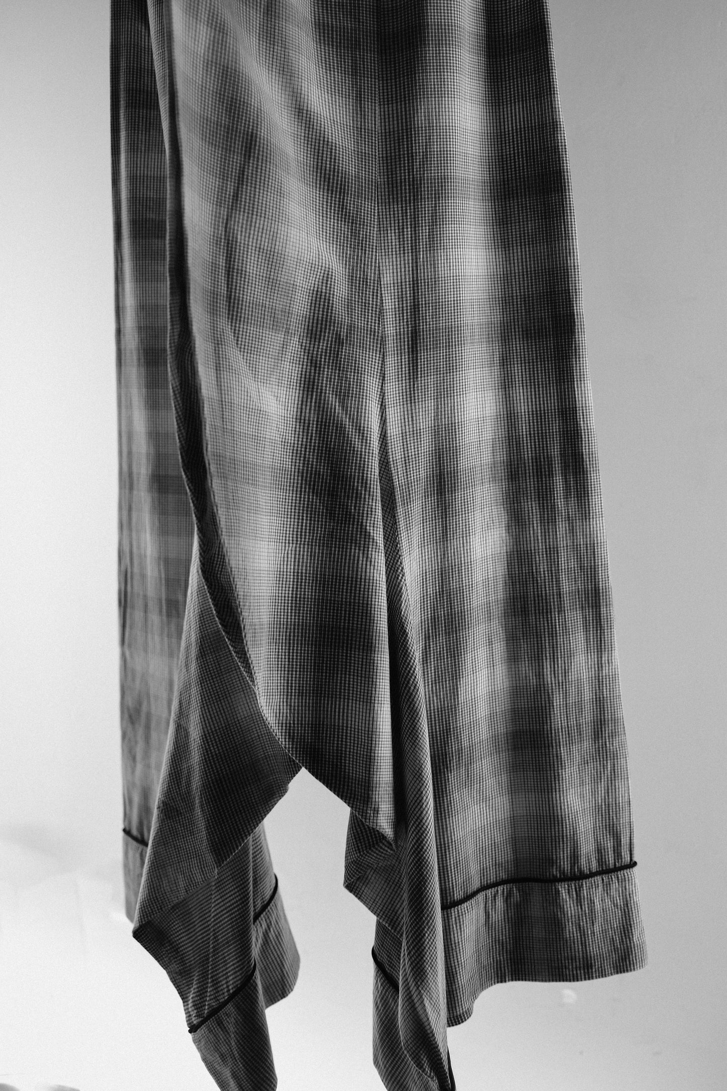 Facetasm S/S2018 - Curve Plaid Pajama Pants