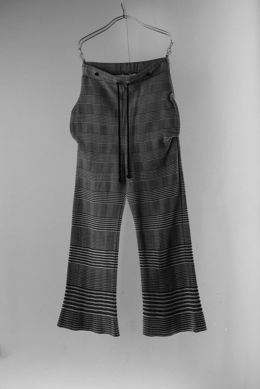 Undercover S/S2004 “Languid” - Check Flared Sweatpant