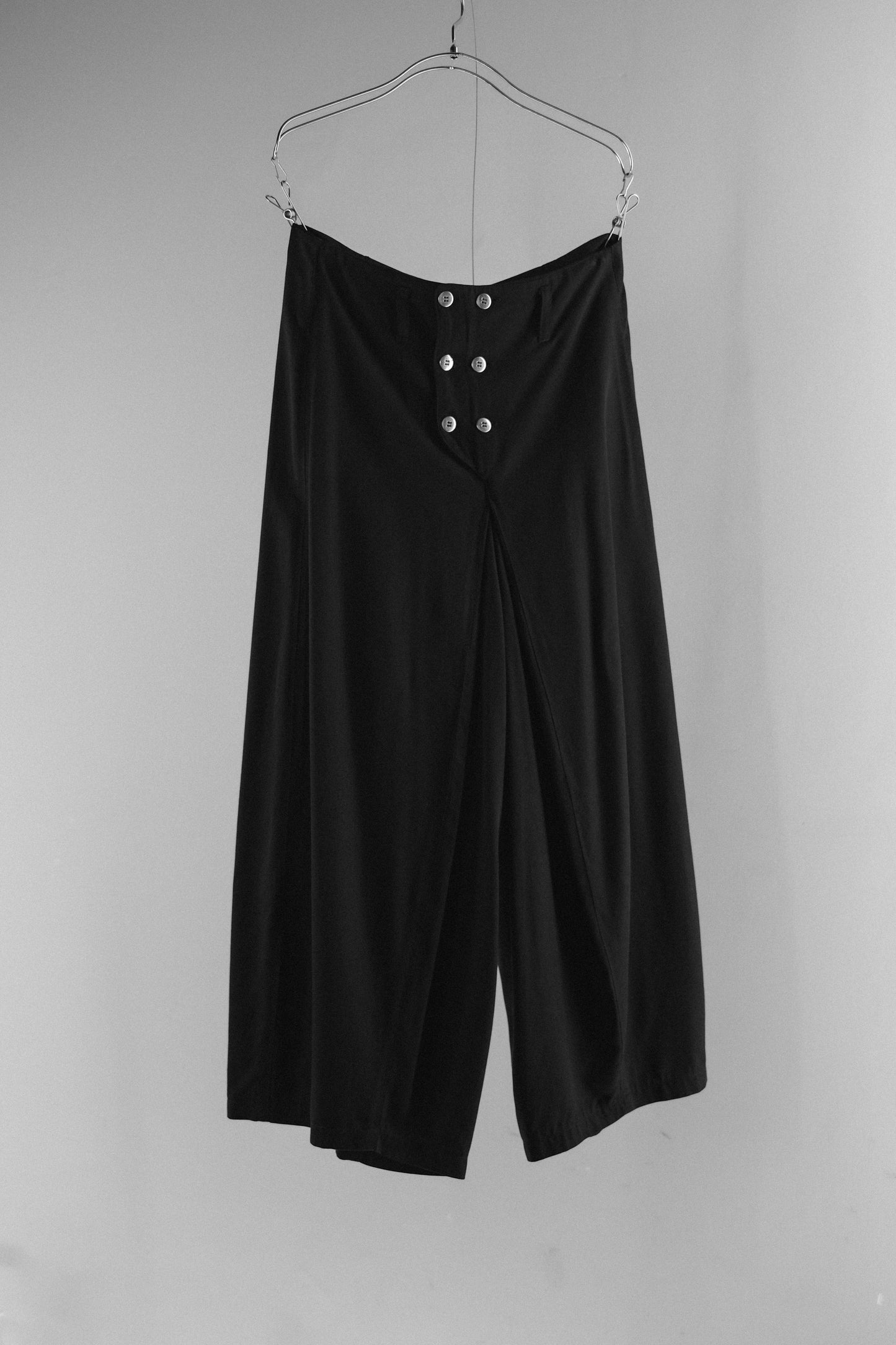 Marithé + François Girbaud 1980s “11342 Super Casual” - Gabardine Double Breasted Balloon Pants