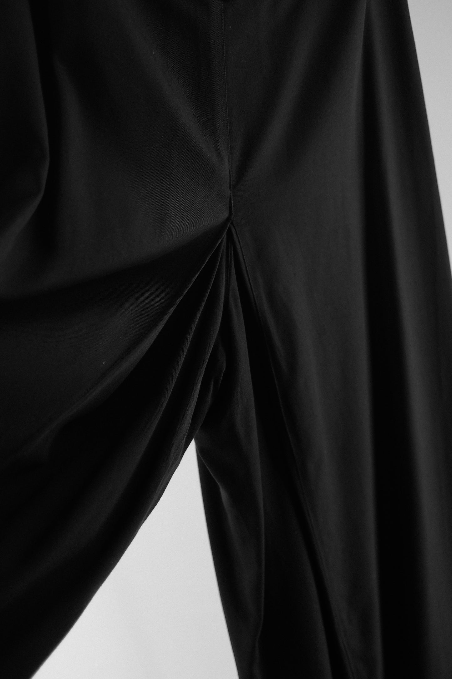 Marithé + François Girbaud 1980s “11342 Super Casual” - Gabardine Double Breasted Balloon Pants