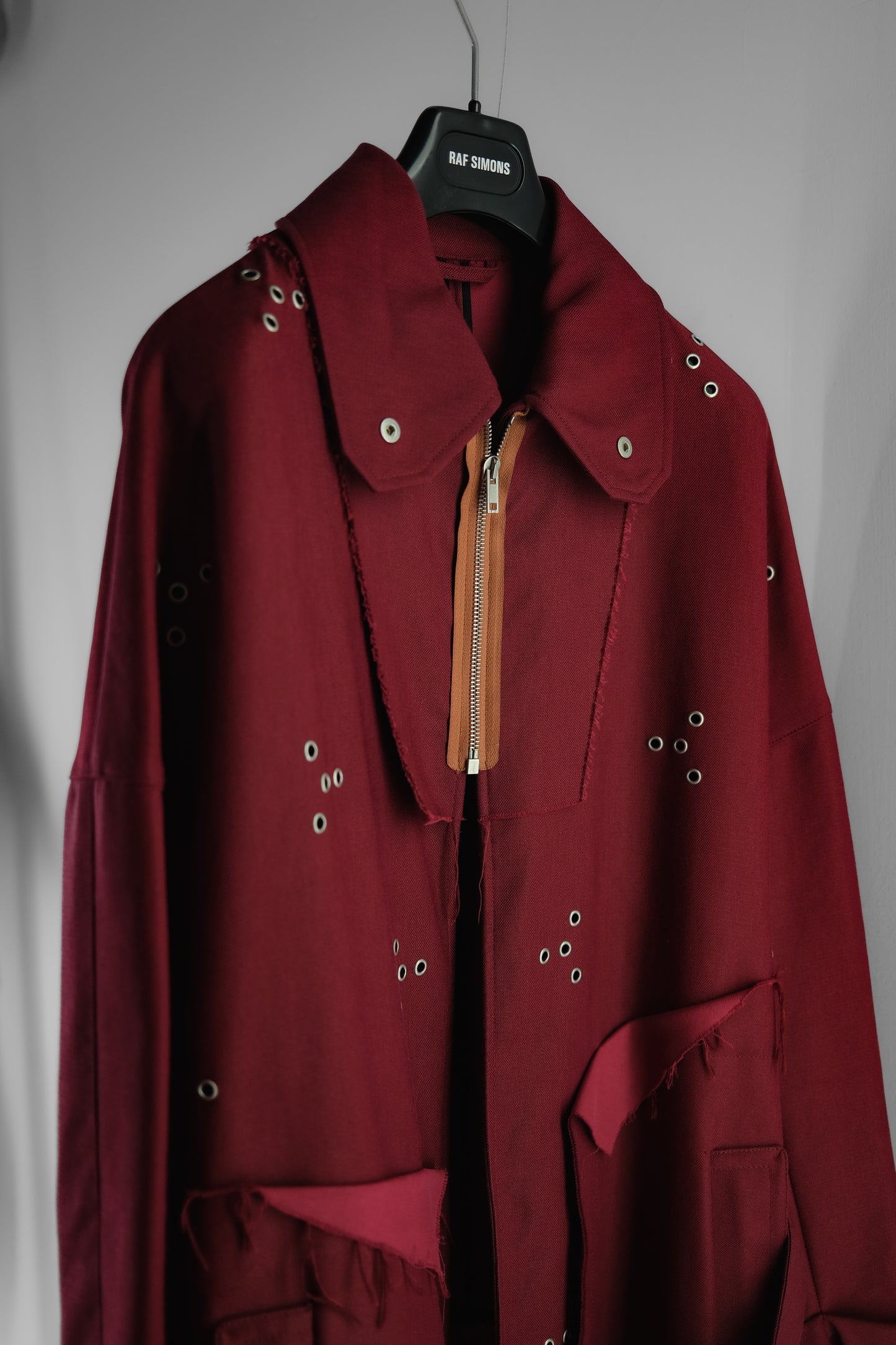 RAF SIMONS S/S2016 - Eyelet Coat