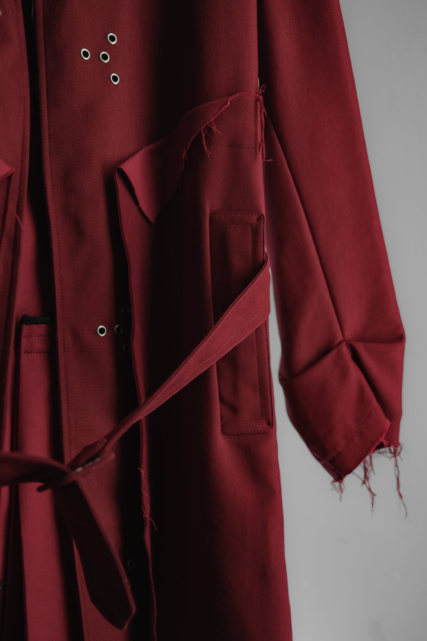 RAF SIMONS S/S2016 - Eyelet Coat