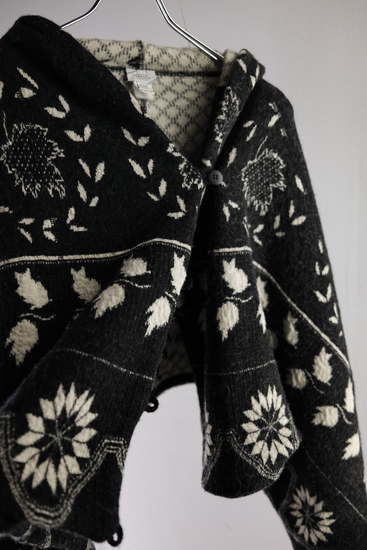 Marithé + François Girbaud 1980s - Dolman Sleeve Hooded Sweater