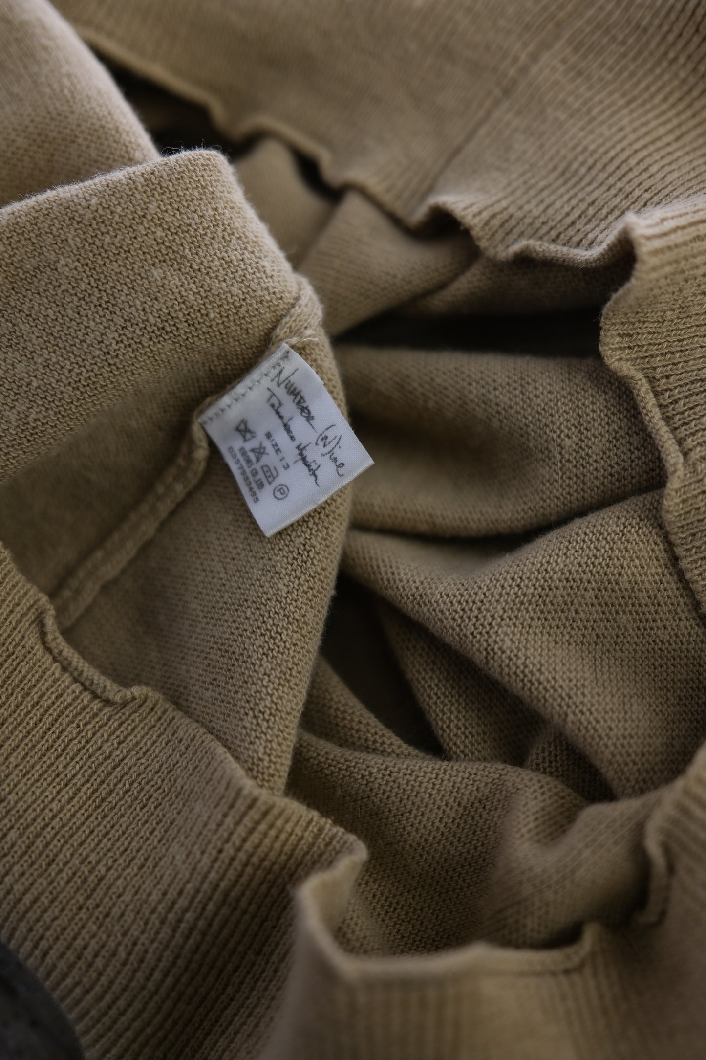 Number (N)ine F/W2003 - Shoulder Button Knit