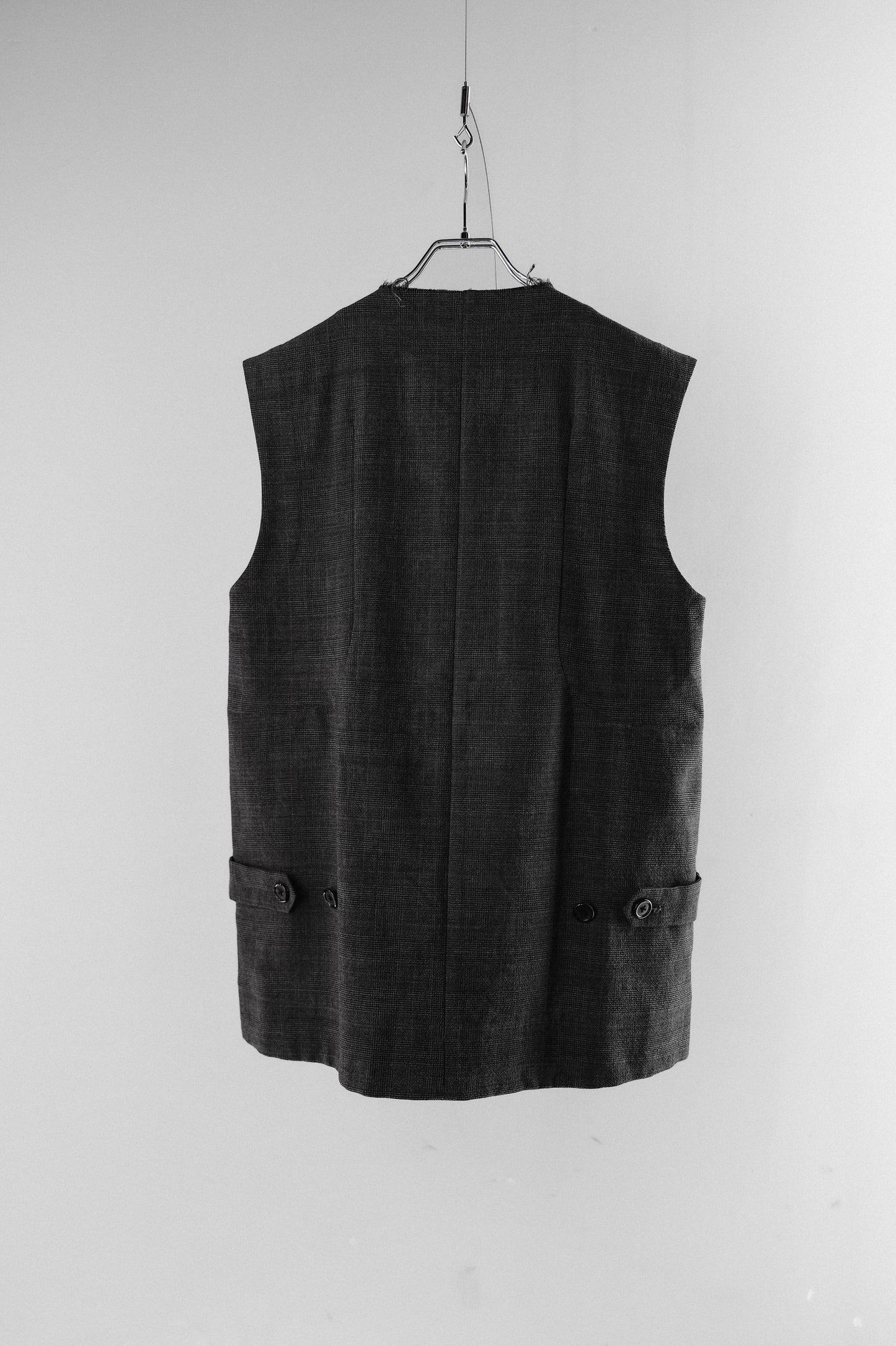 Undercover S/S1998 "Wet Summer" - Wool Zip-up Vest
