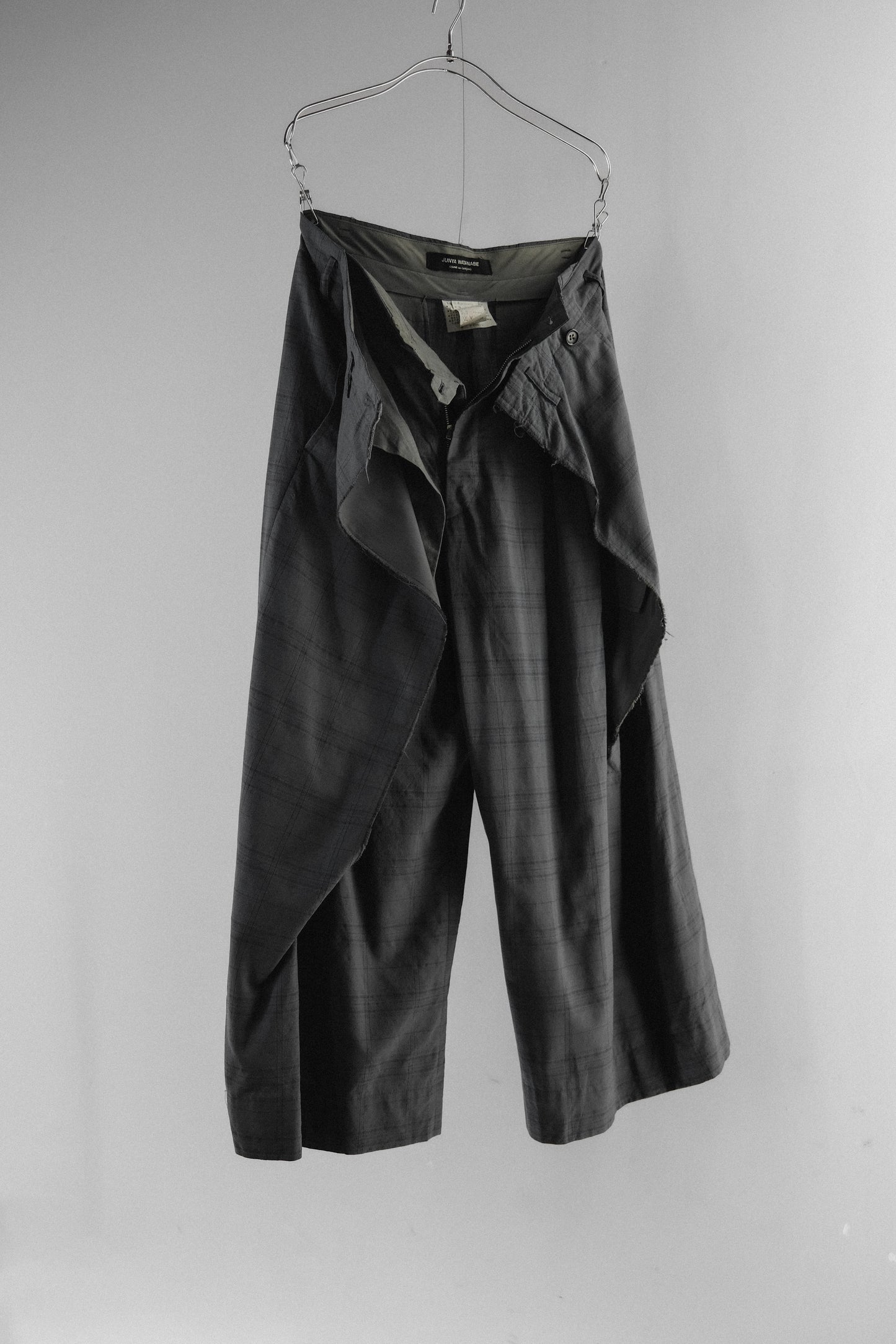Junya Watanabe F/W1994 - Double Layered Check Wide Pants