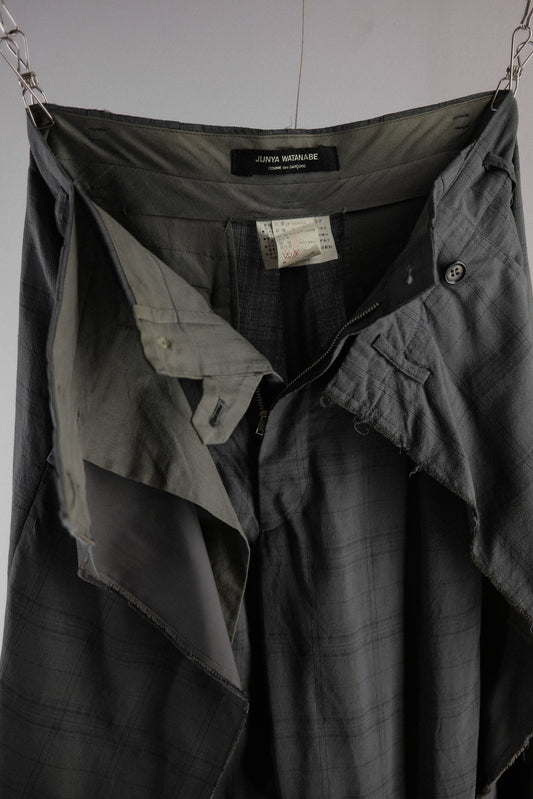 Junya Watanabe F/W1994 - Double Layered Check Wide Pants