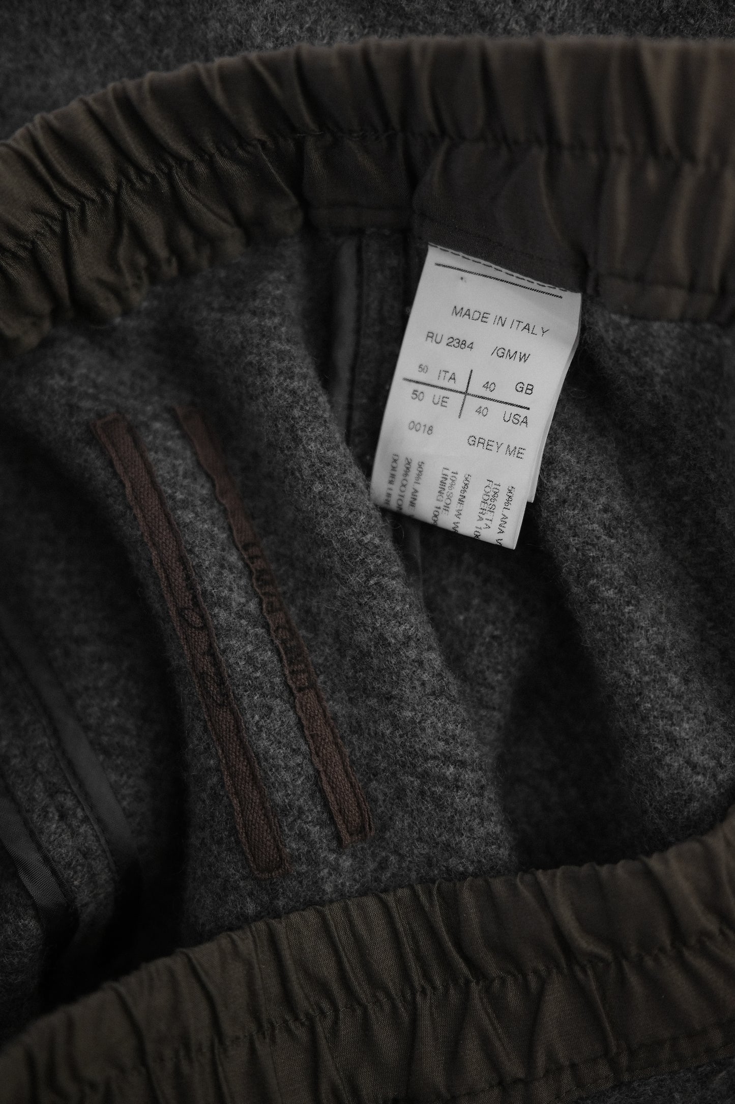 Rick Owens F/W2011 "Limo" - Cashmere Pod Shorts