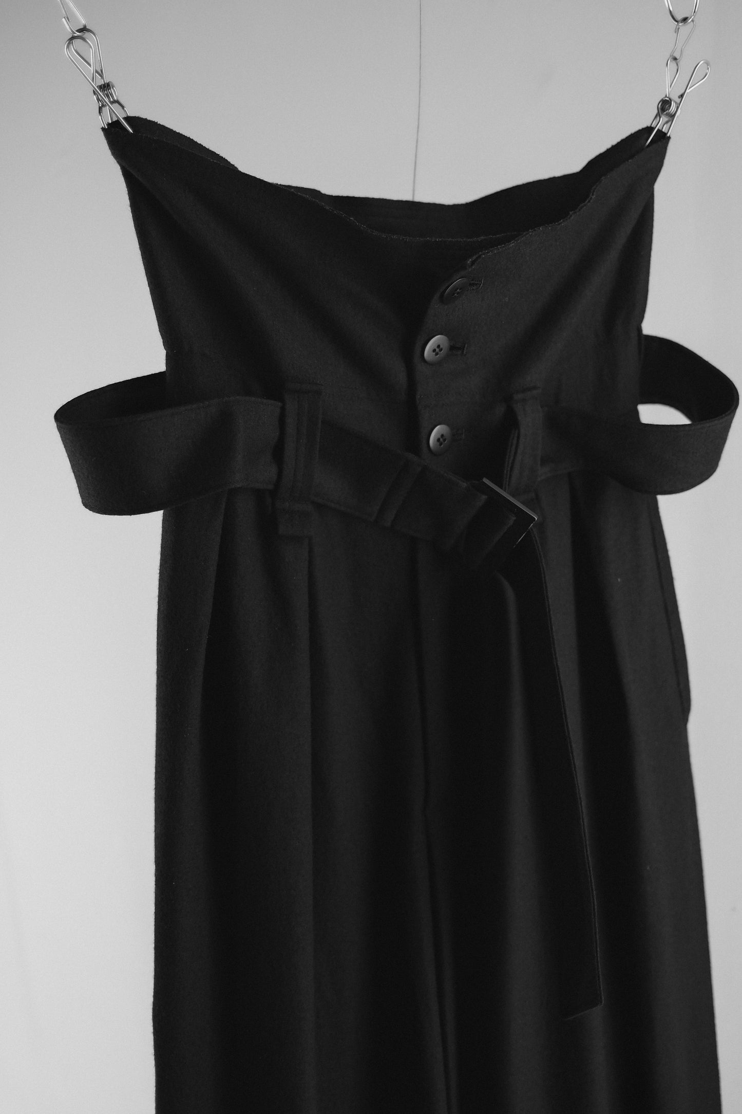 Issey Miyake F/W2021 - Waist Belted Wide Pants