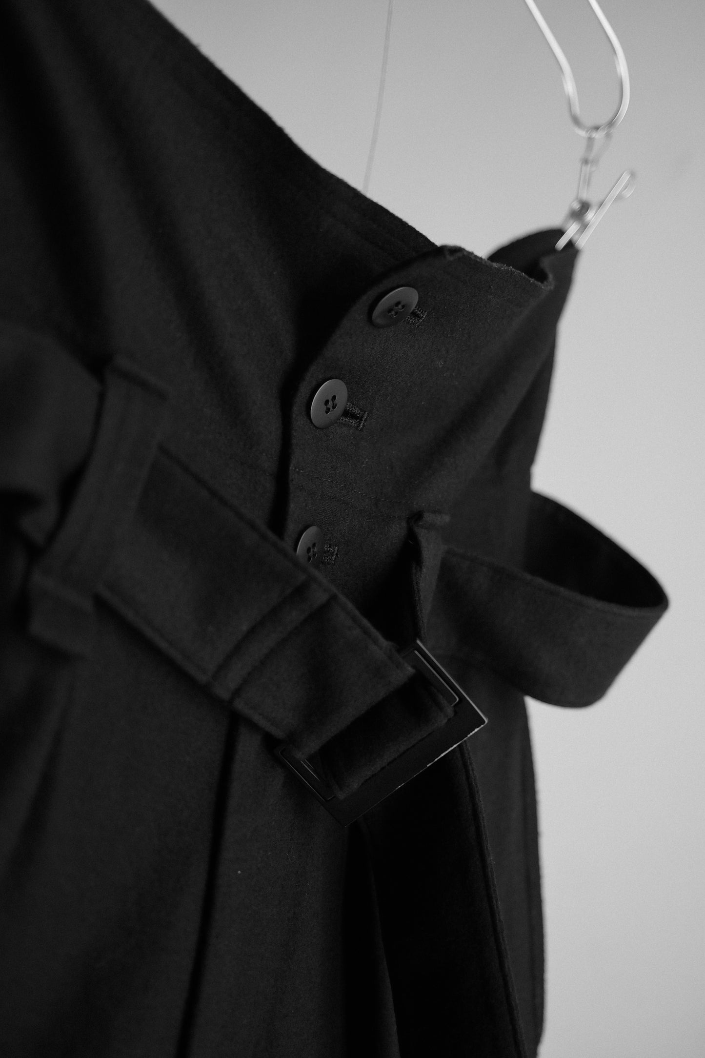 Issey Miyake F/W2021 - Waist Belted Wide Pants