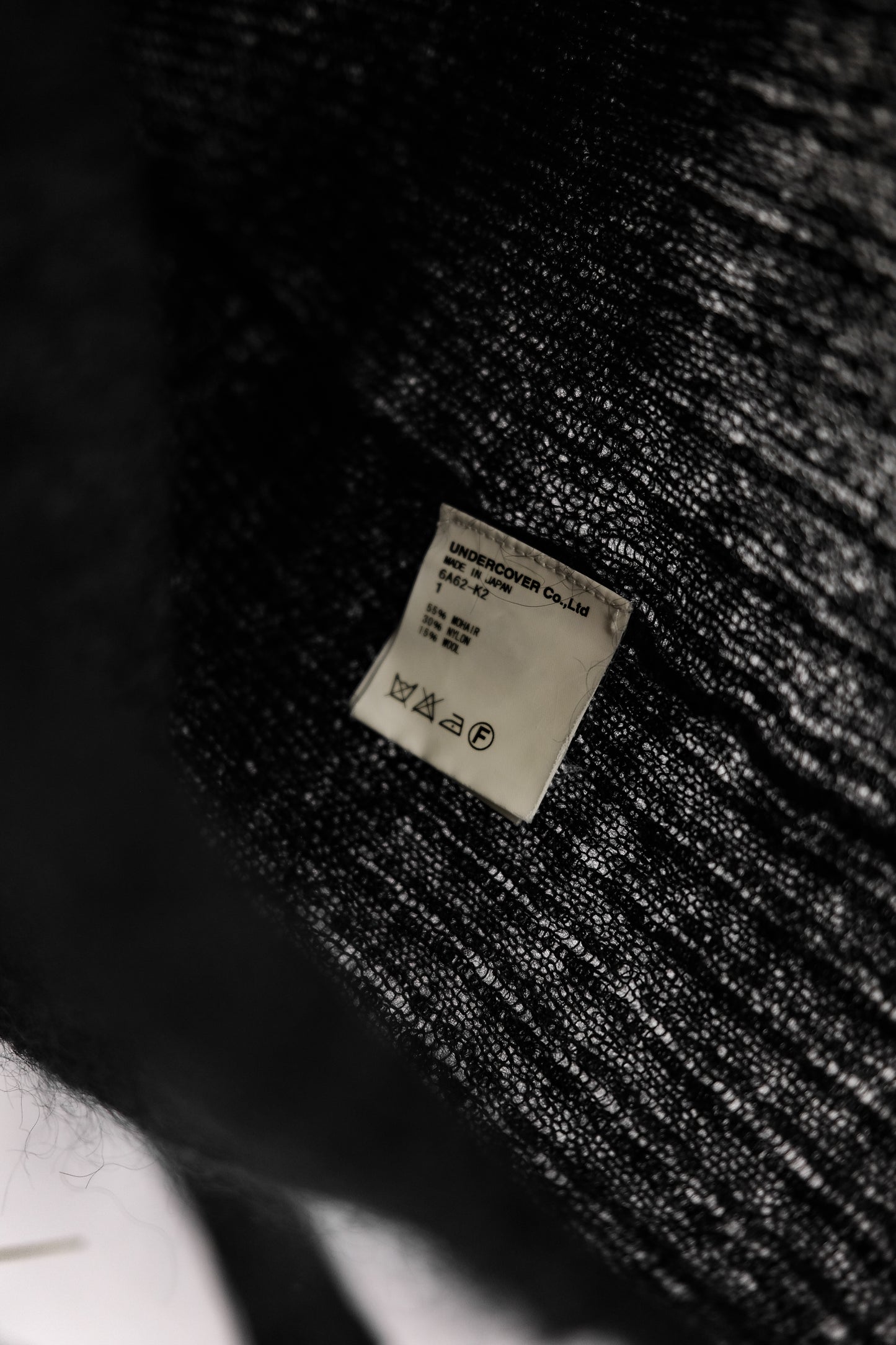 Undercover F/W2006 “GURUGURU” - “Bugs” Mohair Turtleneck Sweater