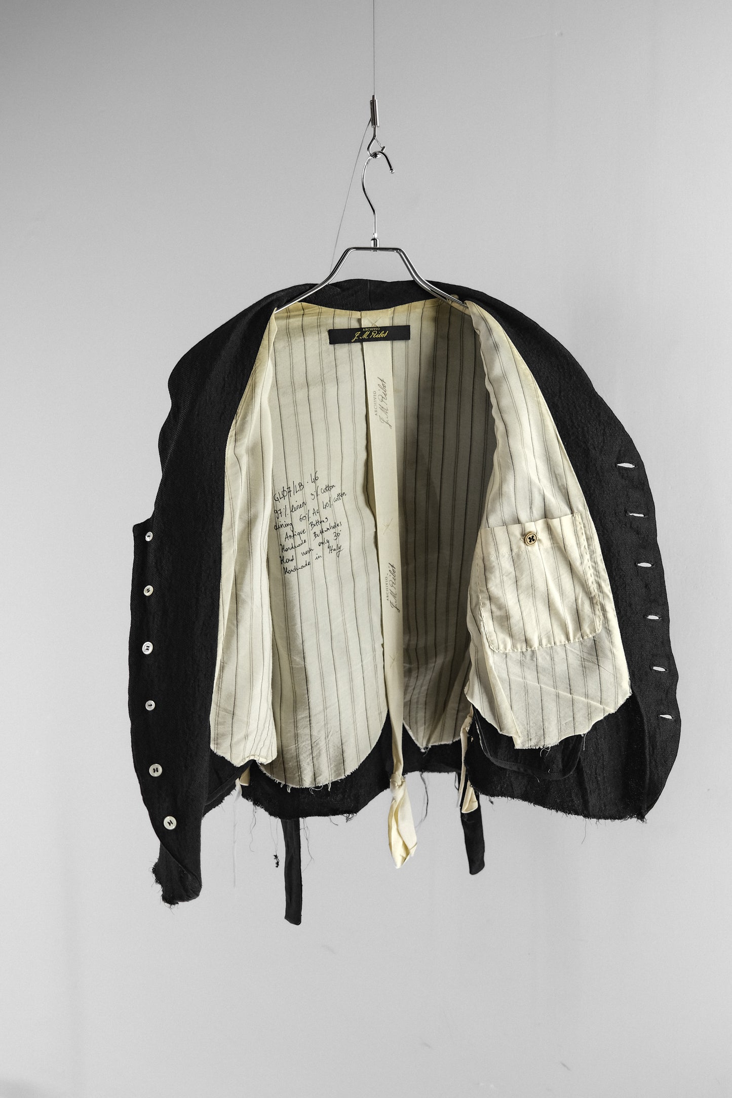 ARCHIVIO J.M. Ribot - Linen Waistcoat