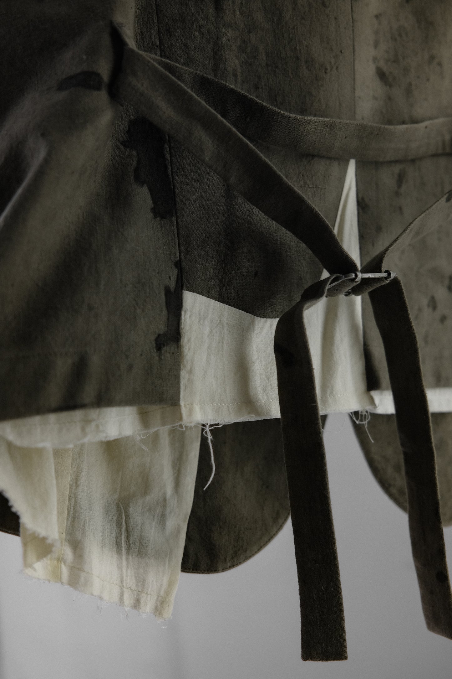 Professor.E - Forgotten Materials 2023 - Natural Hand Dyed Waistcoat