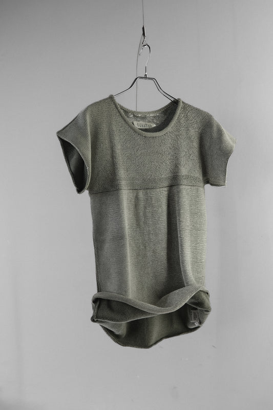 Martin Margiela ⑥ S/S2000 - Painted Knit Top Produced by Miss Deanna