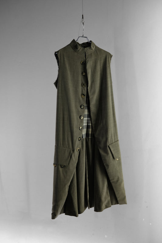 Maison Margiela by John Galliano S/S2017 - Military Sleeveless Coat