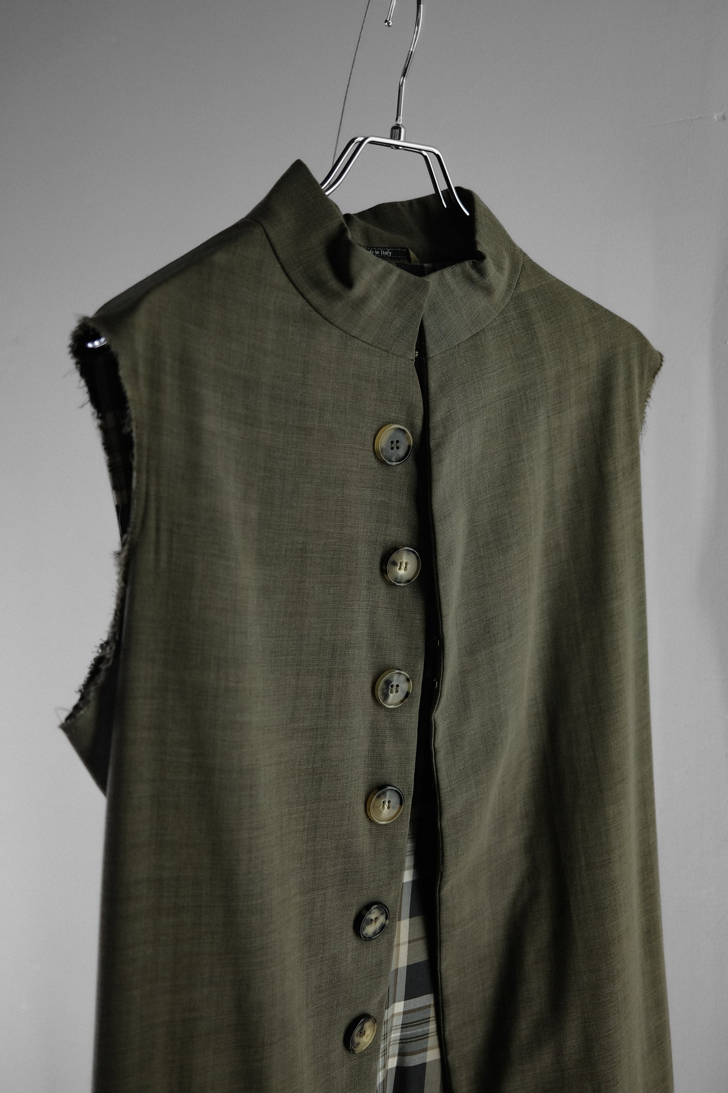 Maison Margiela by John Galliano S/S2017 - Military Sleeveless Coat