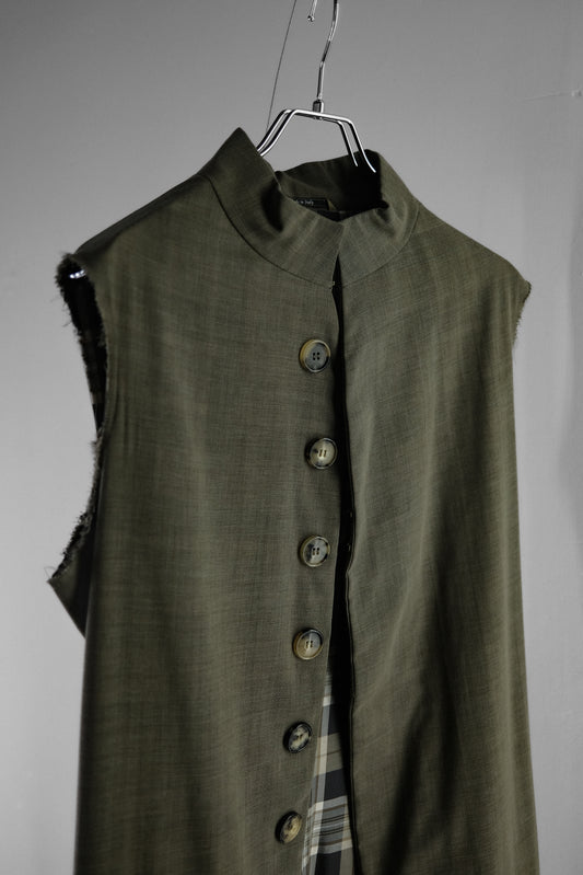 Maison Margiela by John Galliano S/S2017 - Military Sleeveless Coat