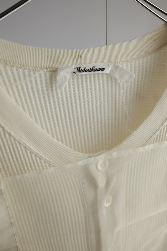 Midorikawa F/W2022 - Crewneck Thermal Cardigan