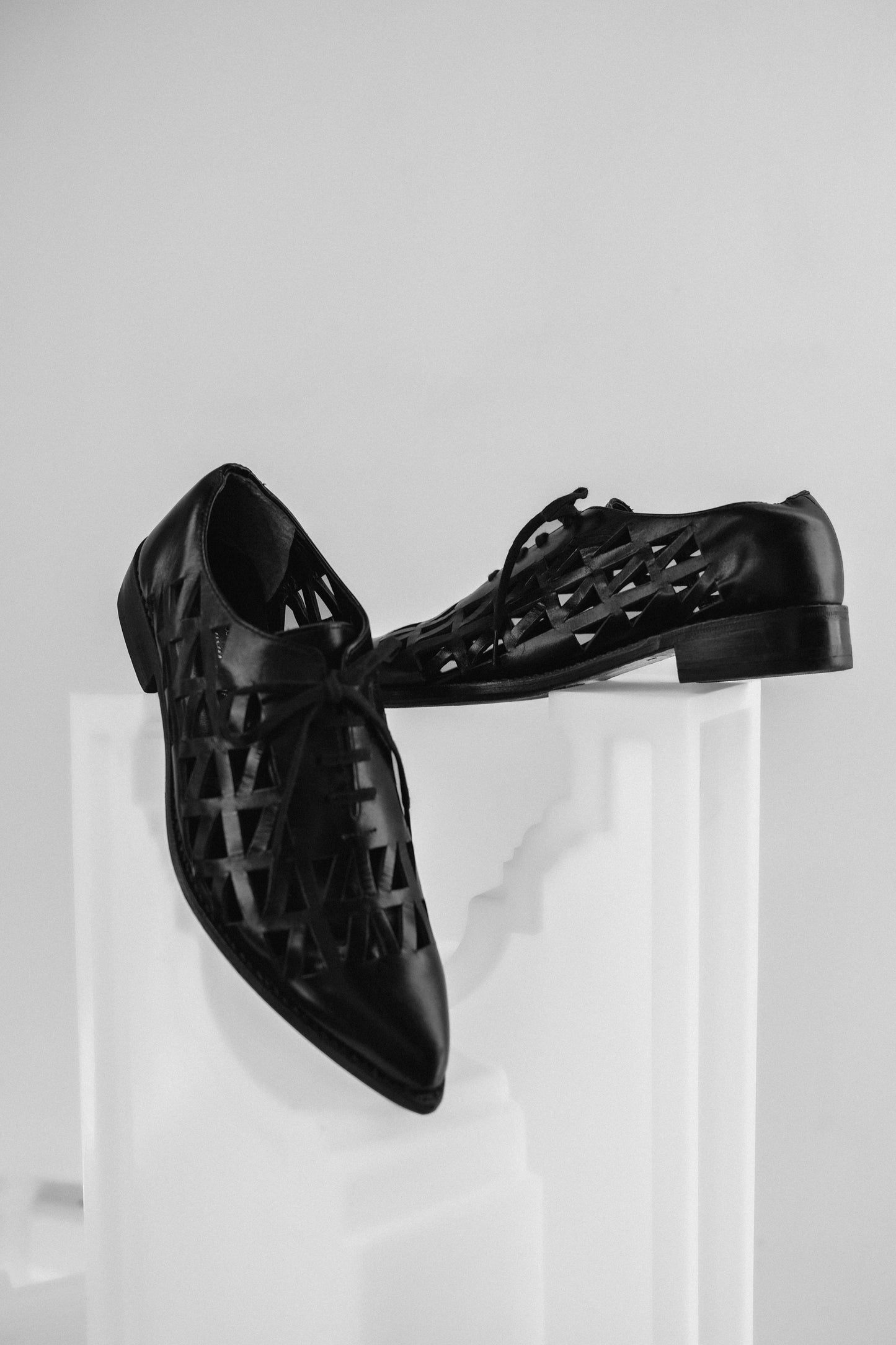 Junya Watanabe S/S2010 - Laser-cut Leather Shoes