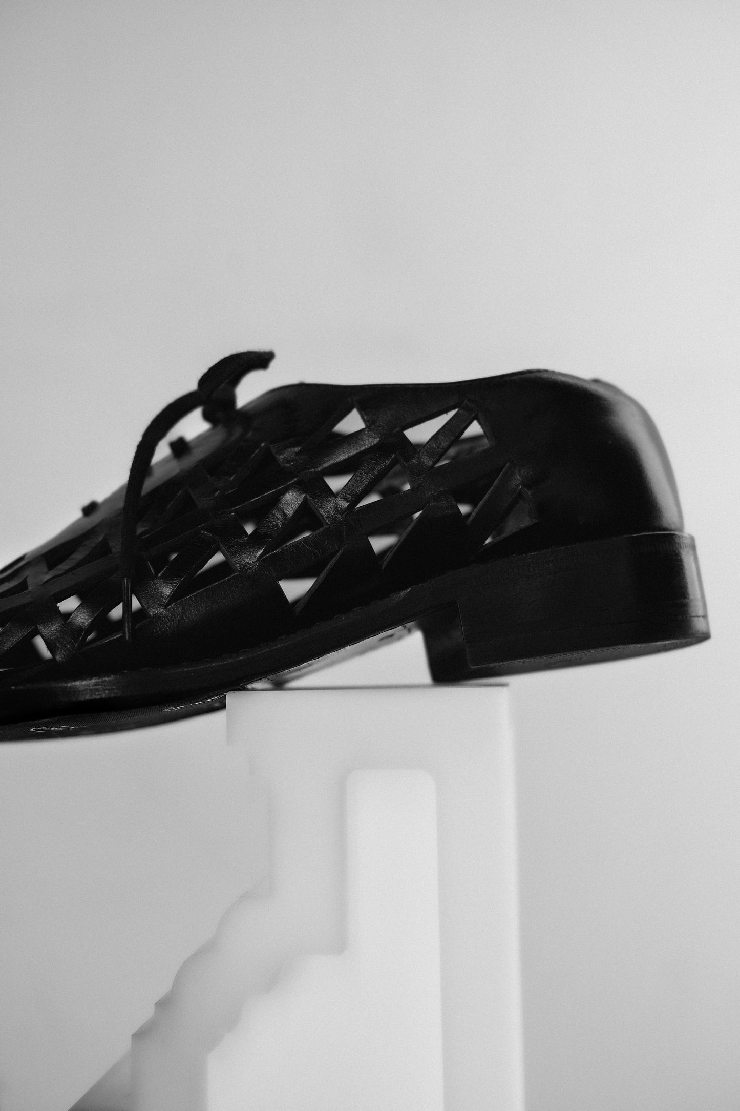 Junya Watanabe S/S2010 - Laser-cut Leather Shoes