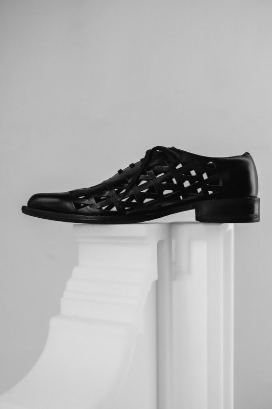 Junya Watanabe S/S2010 - Laser-cut Leather Shoes