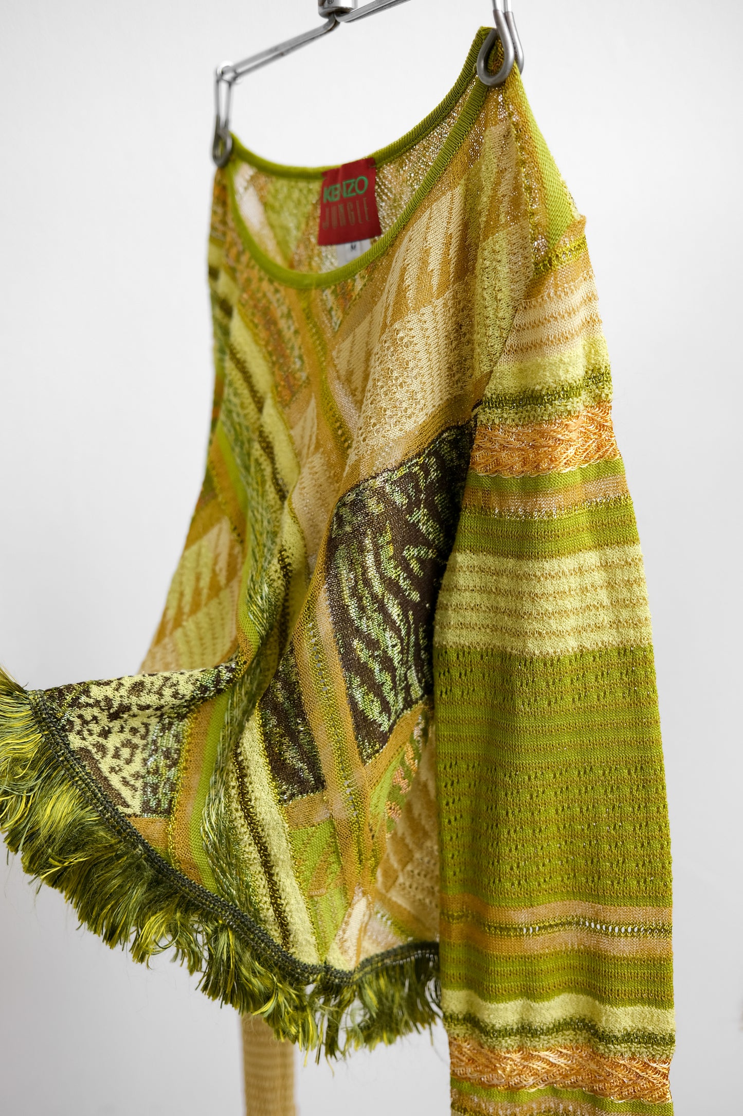 KENZO JUNGLE 1990s - Knit Set (Top & Skirt)