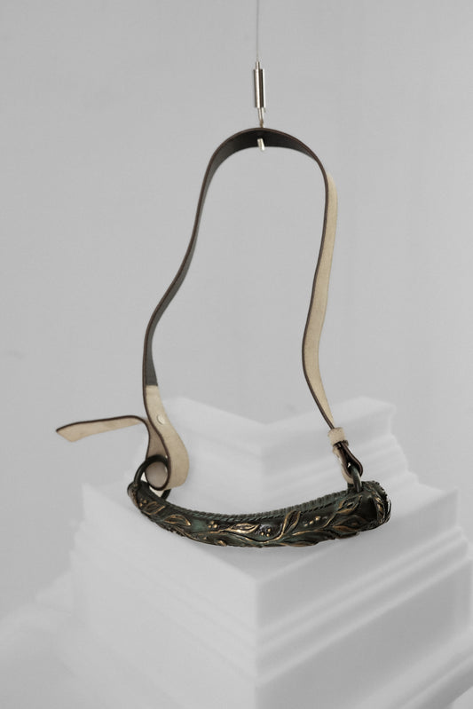 Yves Saint Laurent by Tom Ford 2002 - Mombasa Metal Horn Belt