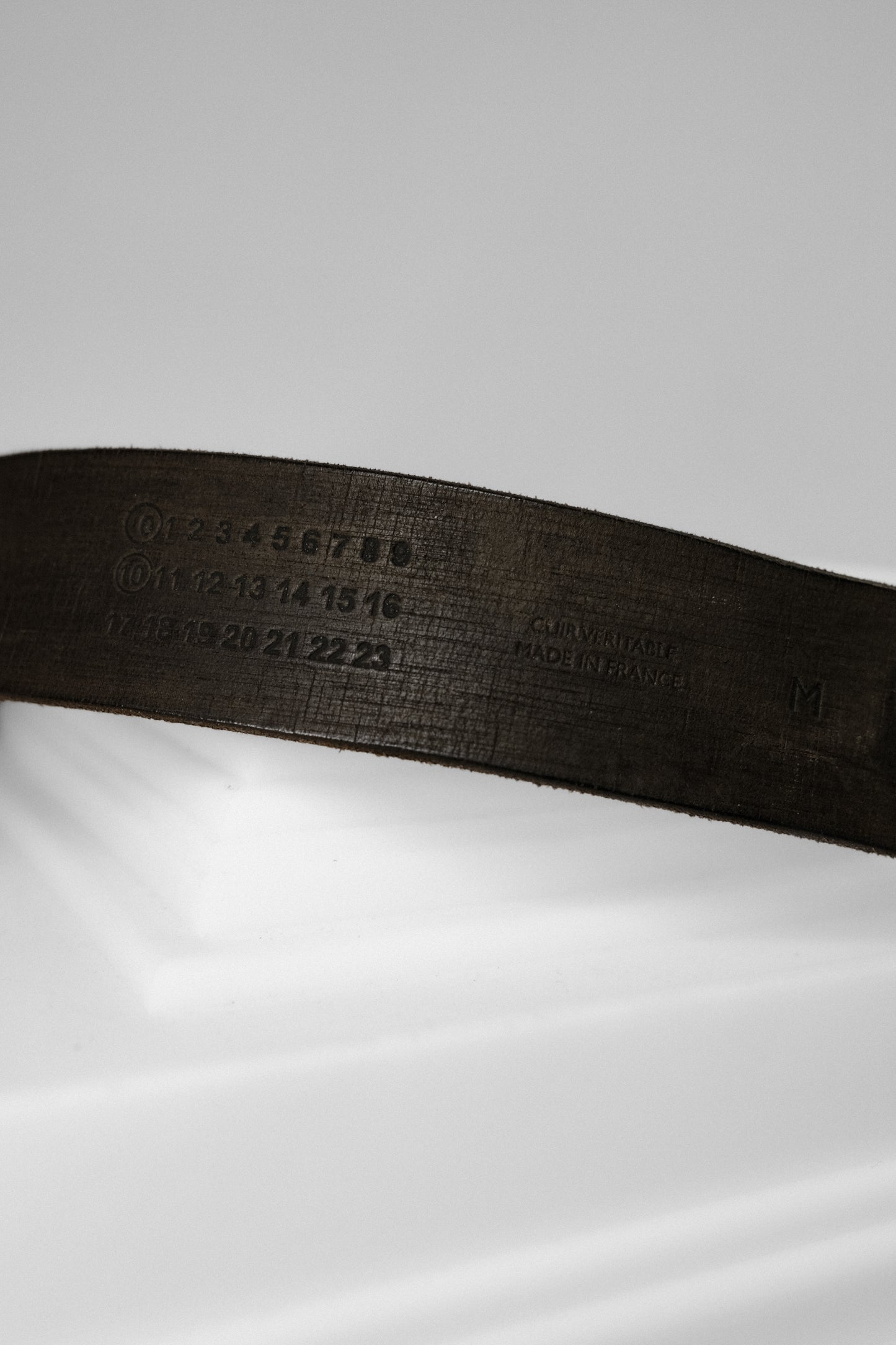 Martin Margiela ⓪⑩ Early 2000s - Artisanal Leather Belt