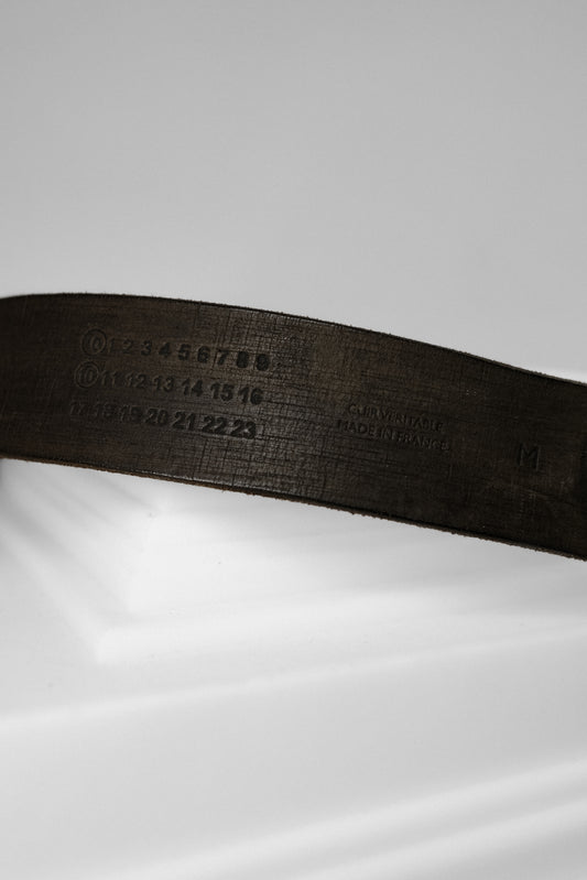 Martin Margiela ⓪⑩ Early 2000s - Artisanal Leather Belt