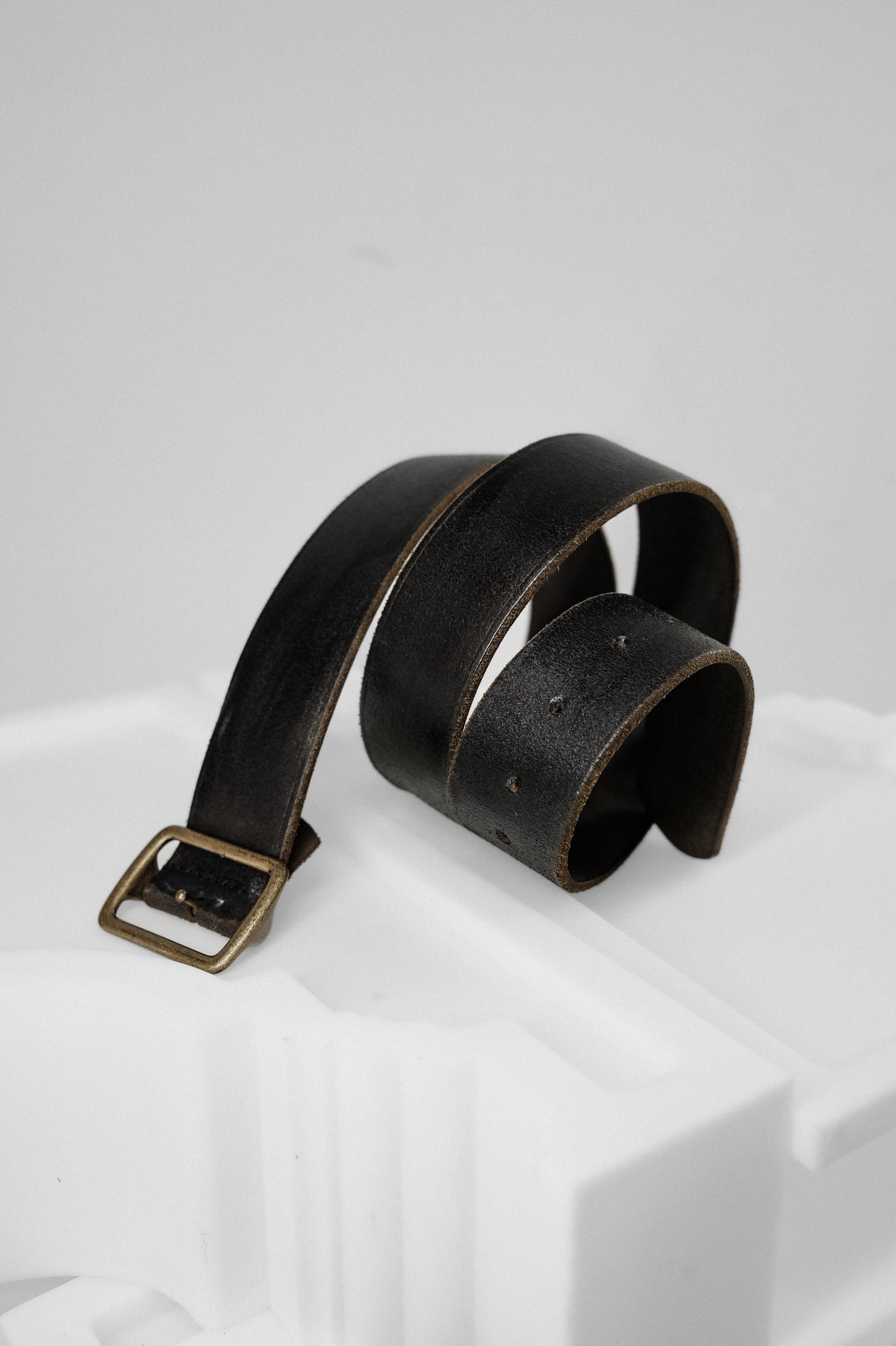 Martin Margiela ⓪⑩ Early 2000s - Artisanal Leather Belt