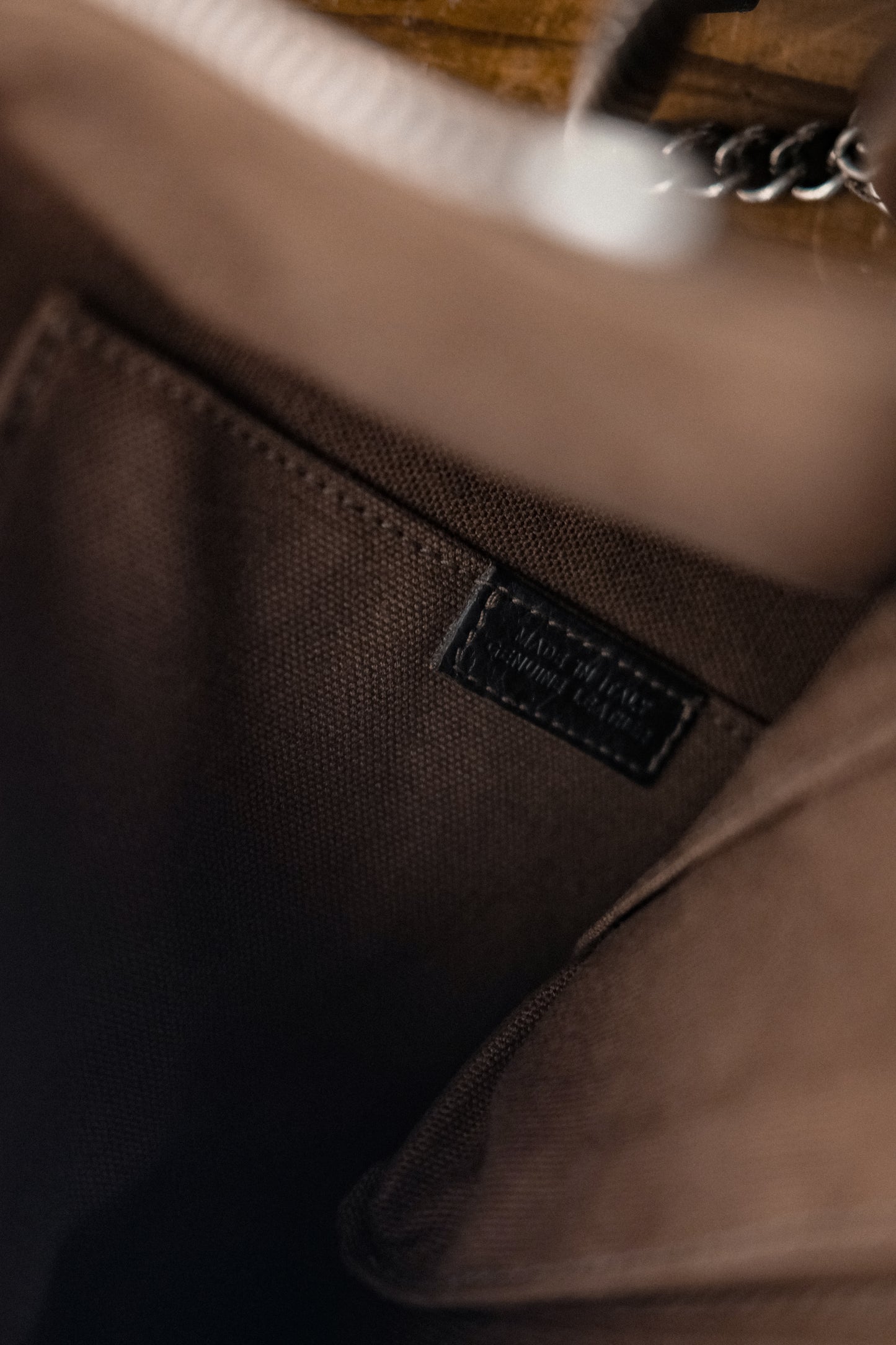 Dries Van Noten 1990-2000s - Key Chain Leather Shoulder Bag