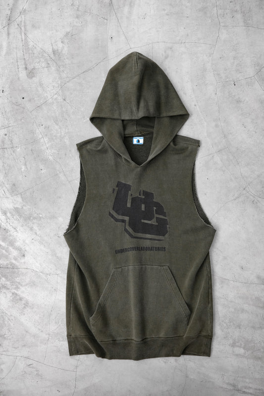 UNDERCOVER S/S2002 The Illusion of Haze - Sleeveless Hoodie