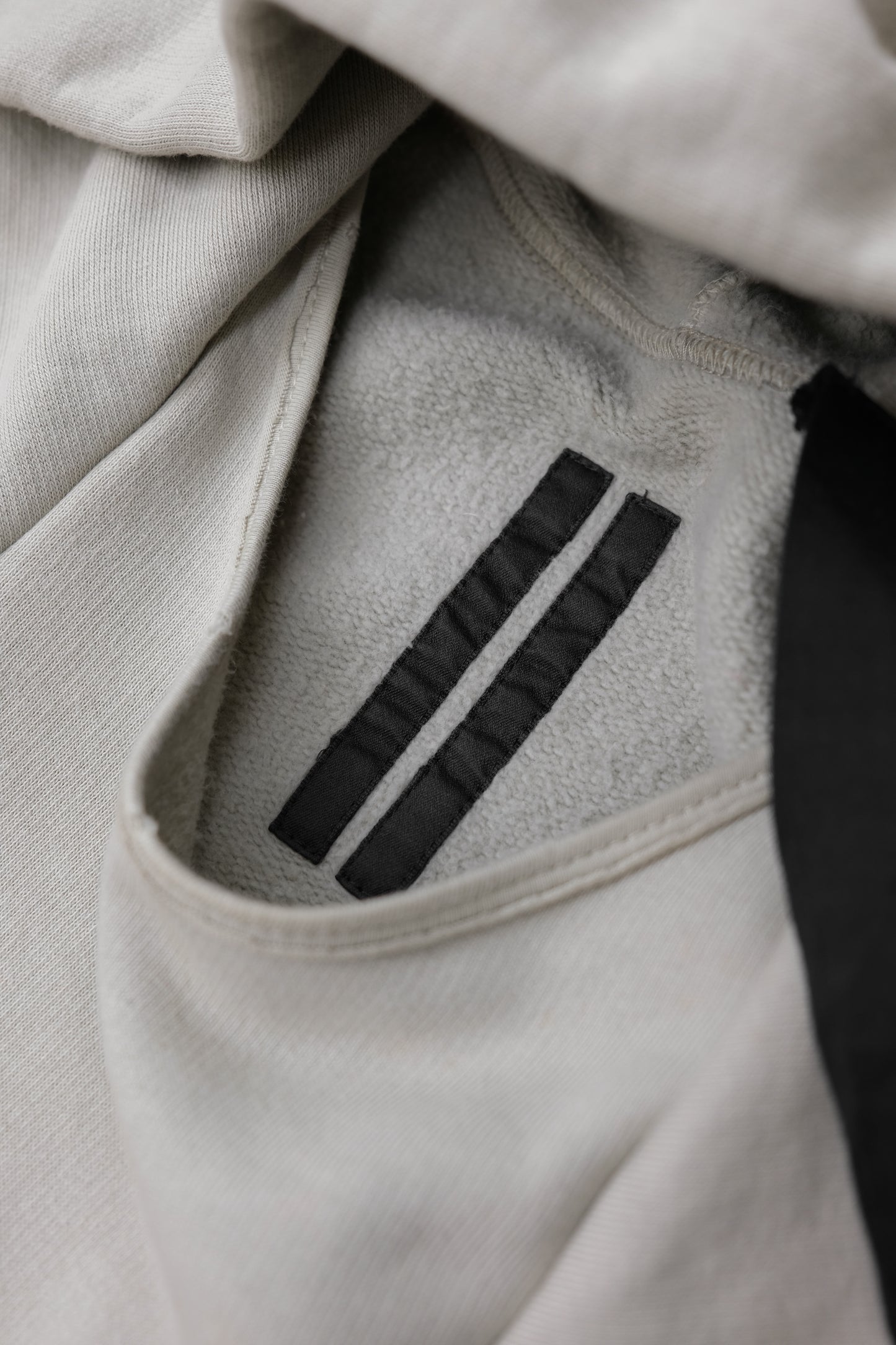 Rick Owens DRKSHDW F/W2010 - Druid Mountain Hooded Vest - Pearl