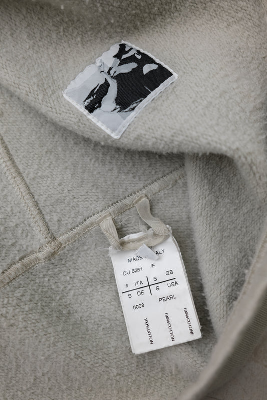 Rick Owens DRKSHDW F/W2010 - Druid Mountain Hooded Vest - Pearl