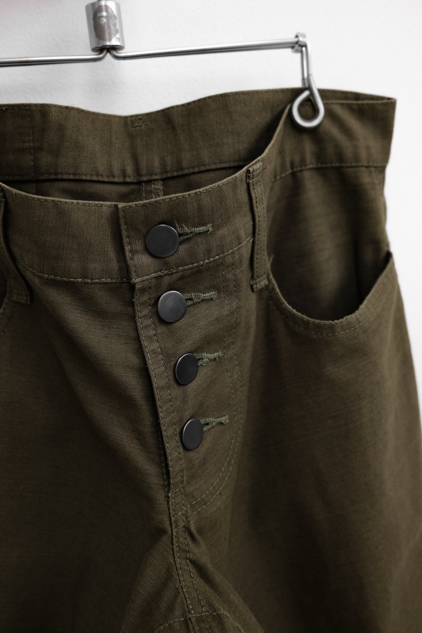 Christopher Nemeth Circa 2010s - 3D-Cut Distressed Knee Pants