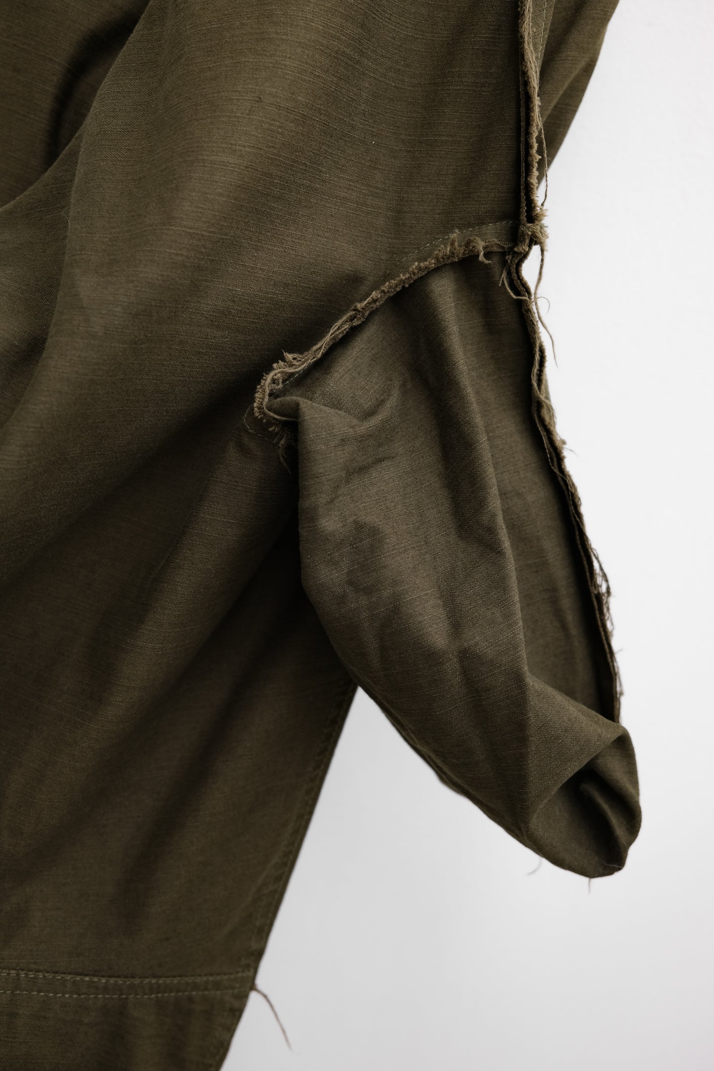 Christopher Nemeth Circa 2010s - 3D-Cut Distressed Knee Pants