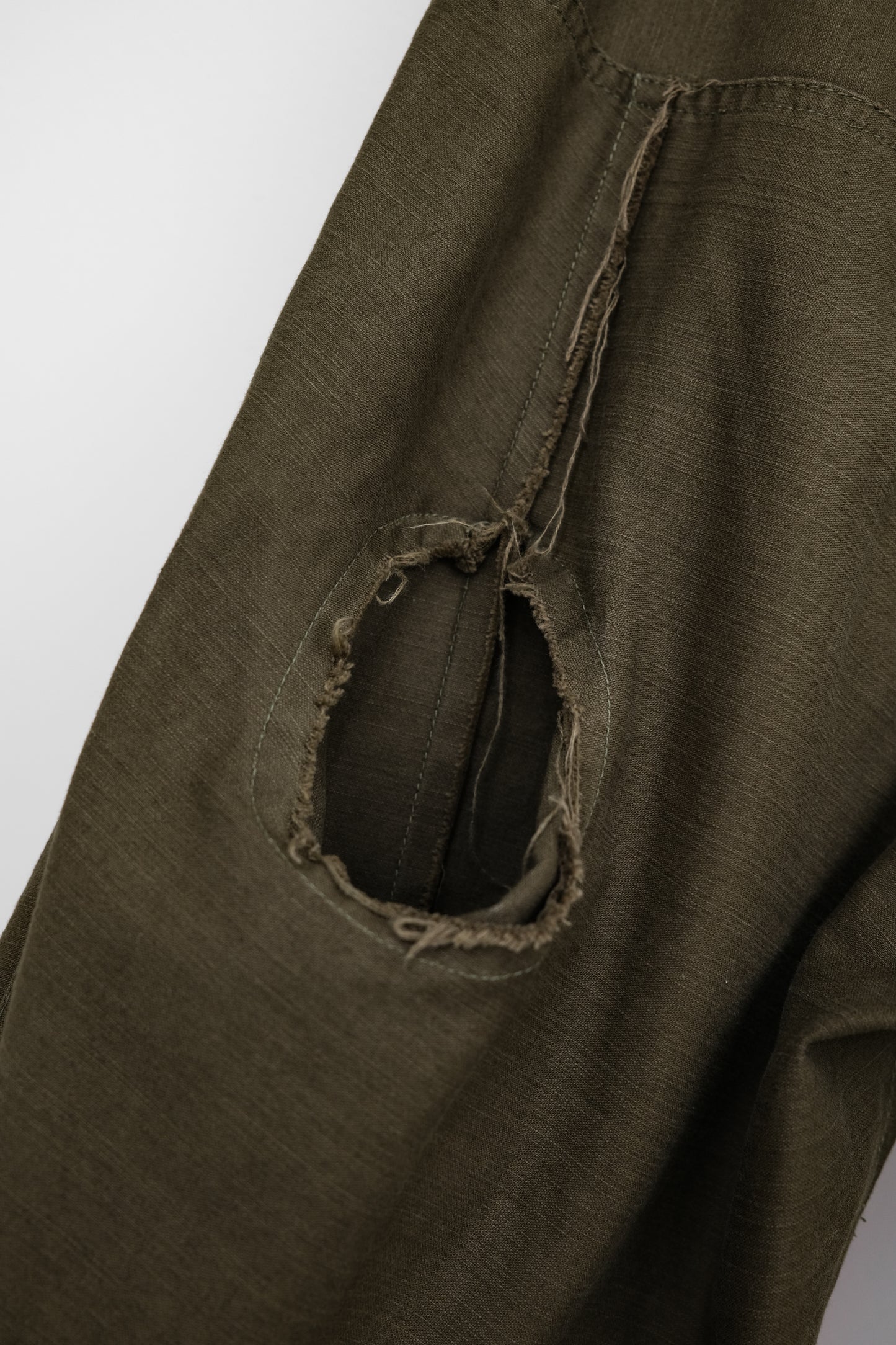 Christopher Nemeth Circa 2010s - 3D-Cut Distressed Knee Pants