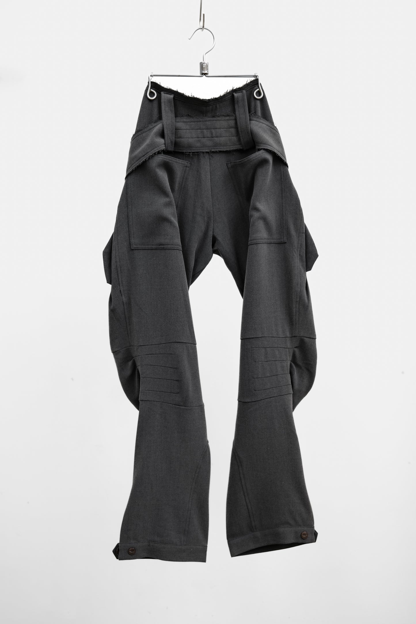 Marithé + François Girbaud Early 2000’s - 3D-Cut Bondage Cargo Pants