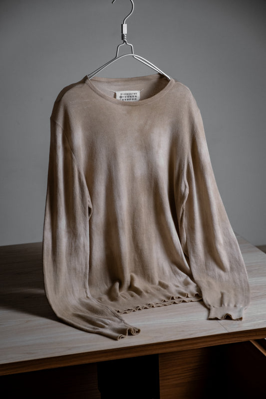 Martin Margiela ⑩ S/S2003 - Tie-dyed Sweater by Miss Deanna