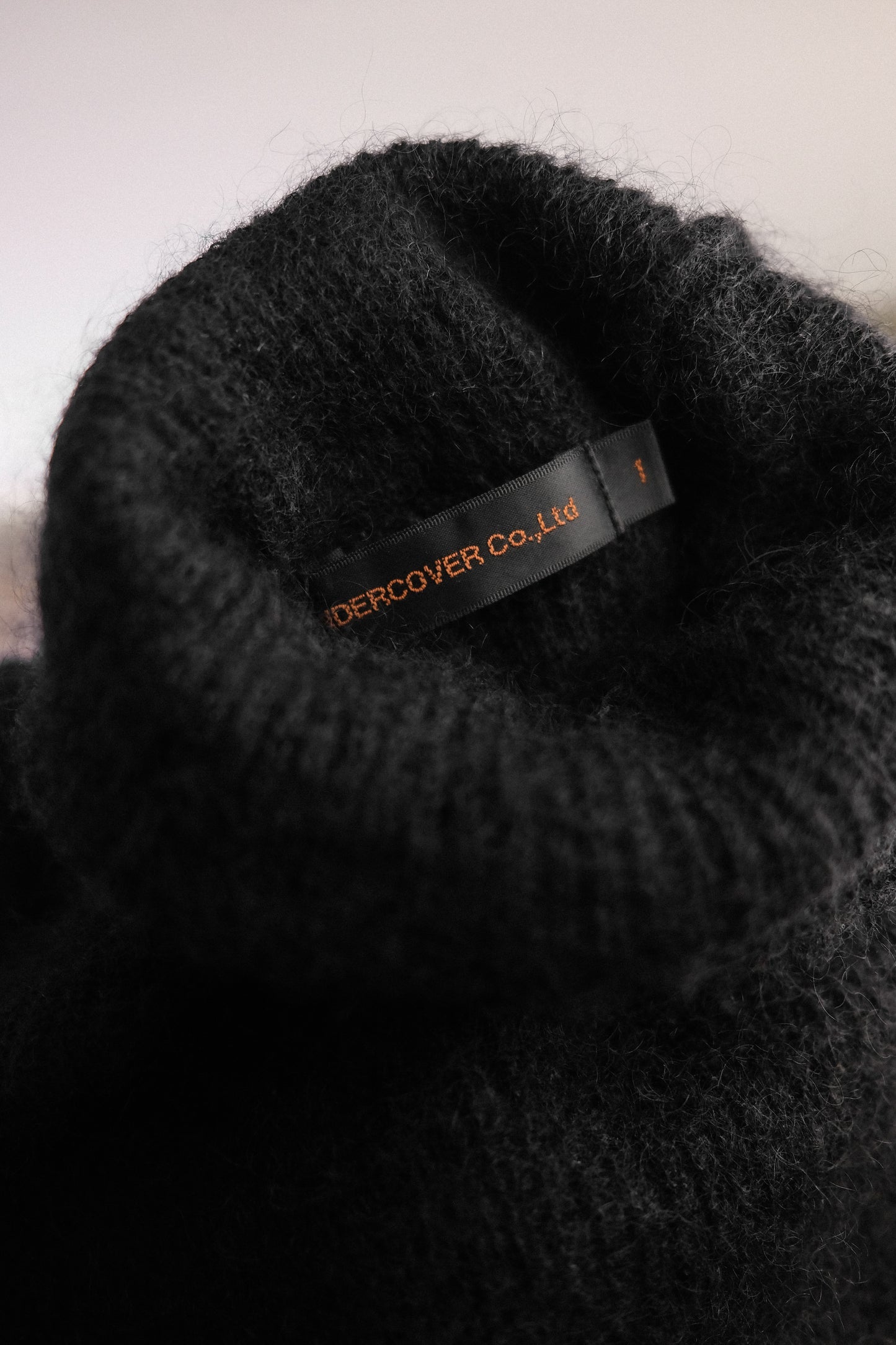 Undercover F/W2006 “GURUGURU” - “Bugs” Mohair Turtleneck Sweater