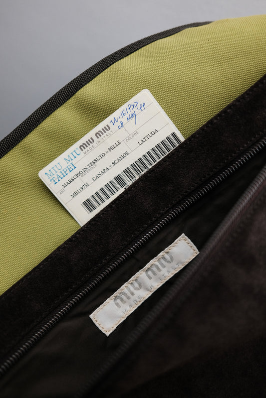 MIU MIU S/S1999 - Suede Waist Bag