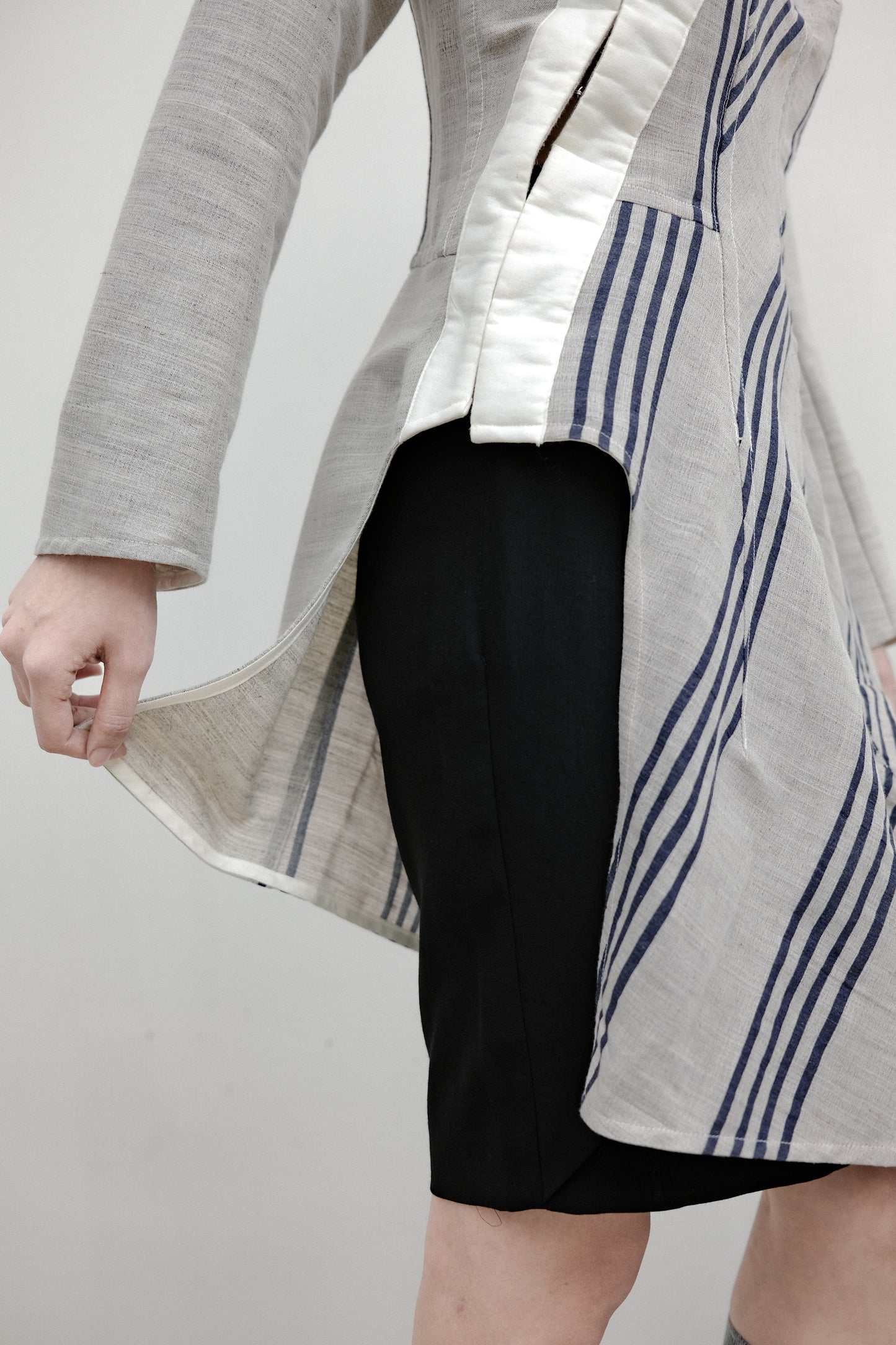 COMME des GARÇONS” F/W1998 “Fusion” - Deconstructed Tunic Dress