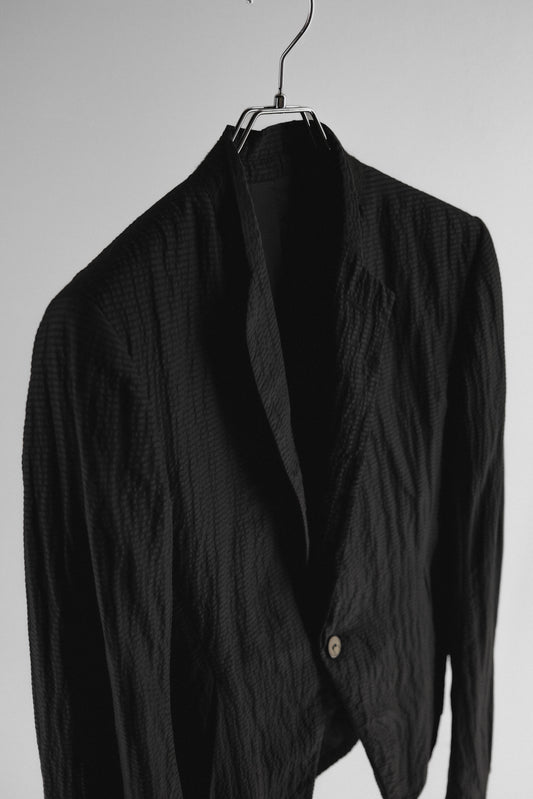 Rick Owens S/S2012 “NASKA” - Seersucker Tailored Blazer