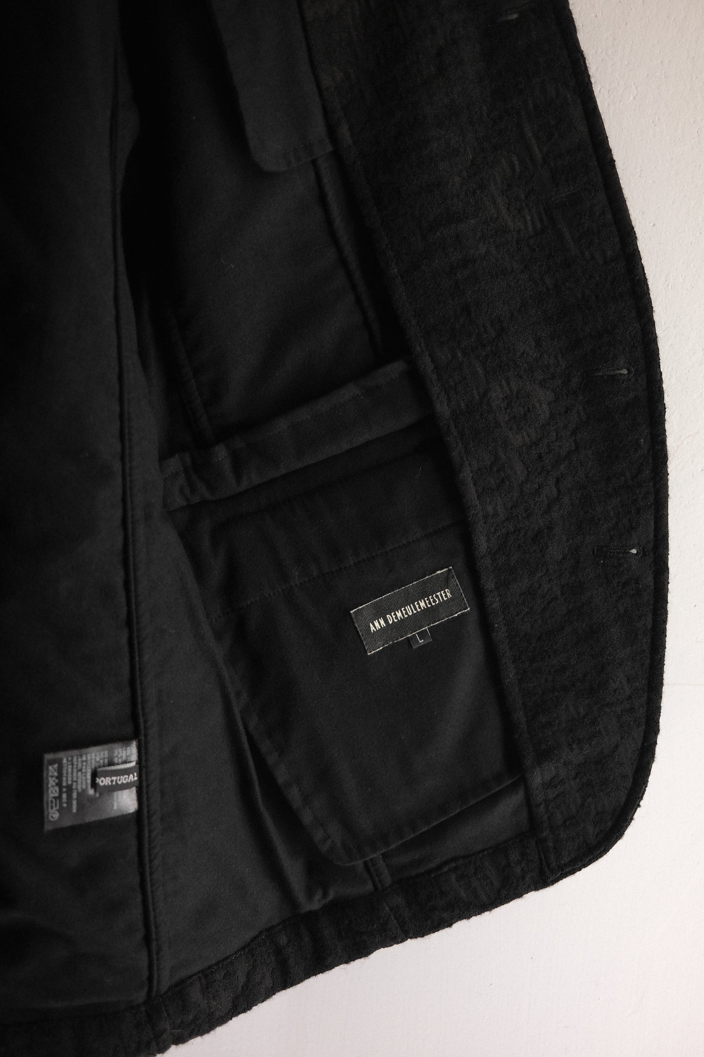 Ann Demuelemeester F/W2013 - Jacquard Wool Jacket