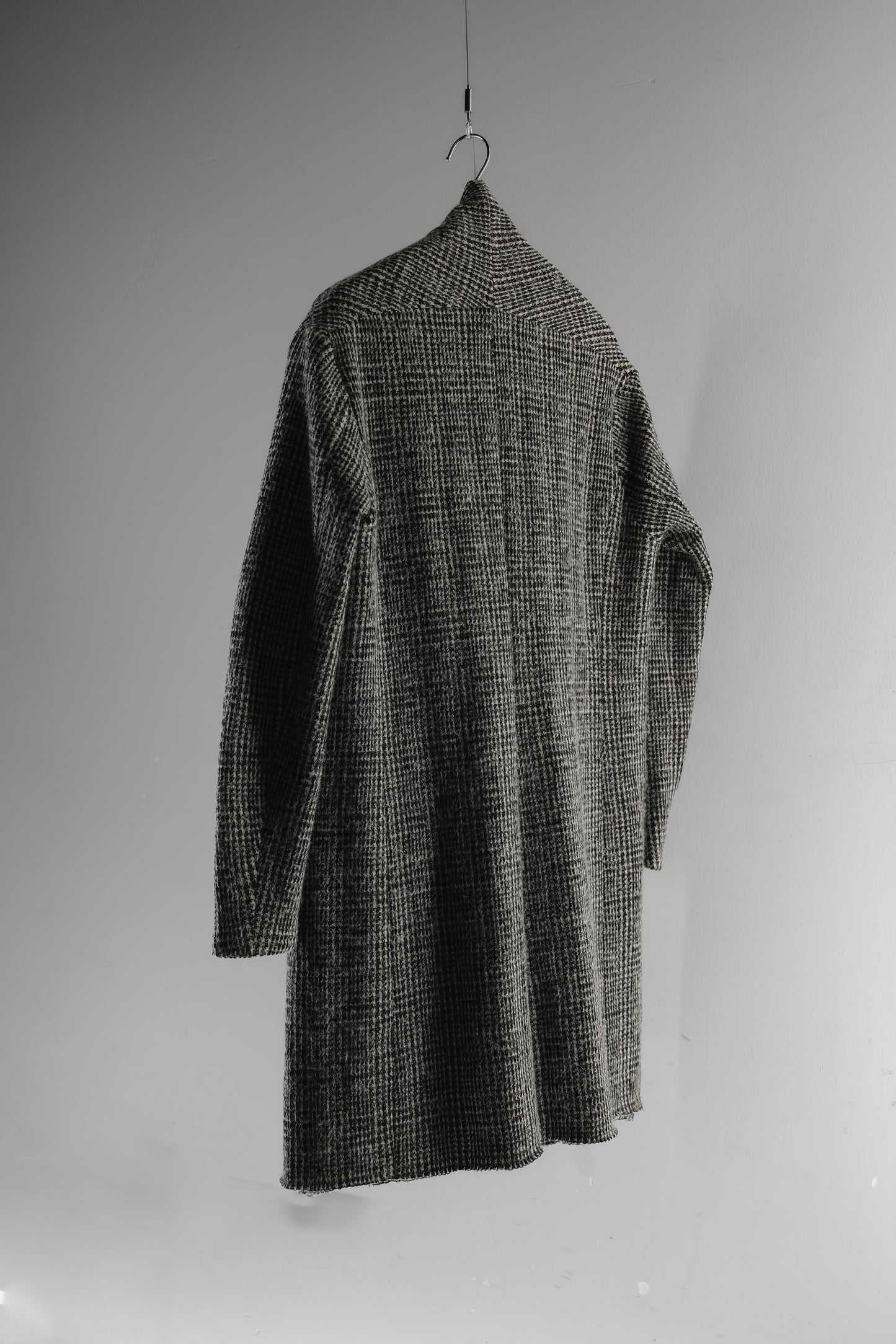 ATTACHMENT KAZUYUKI KUMAGAI F/W2018 - Knit Tweed Stole Coat