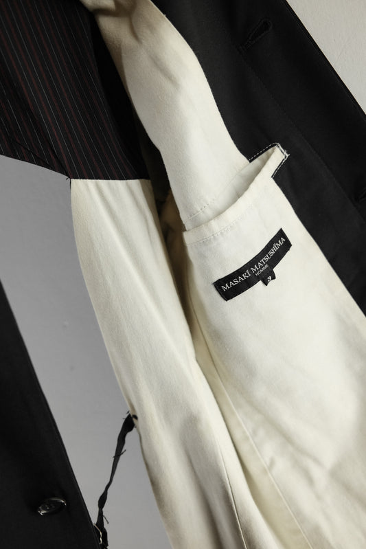 MASAKI MATSUSHIMA HOMME
 1990s - Open Back Tailored Coat