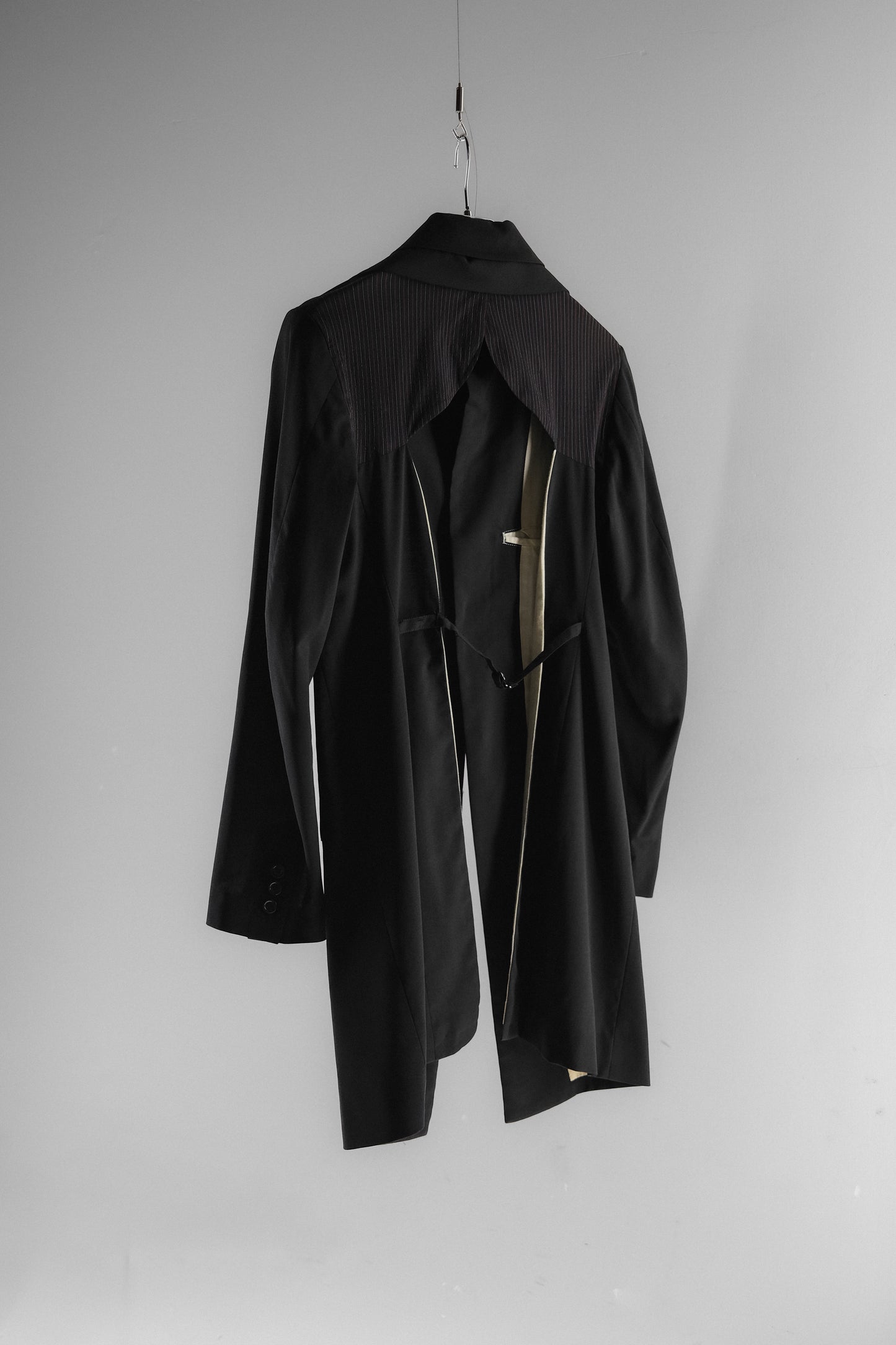 MASAKI MATSUSHIMA HOMME
 1990s - Open Back Tailored Coat