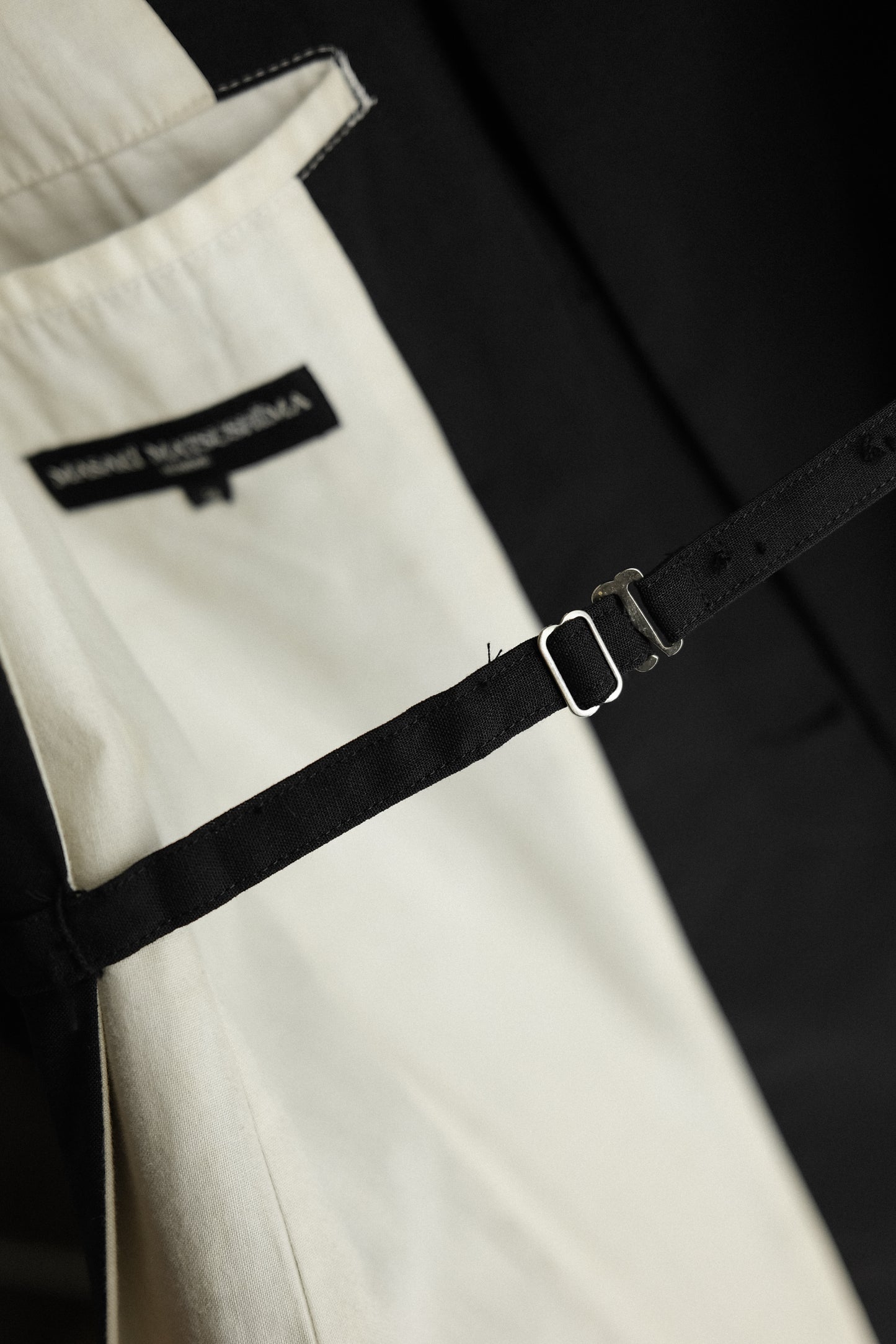 MASAKI MATSUSHIMA HOMME
 1990s - Open Back Tailored Coat