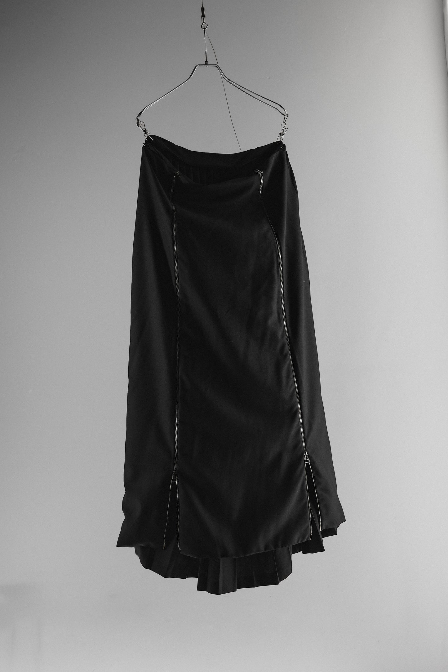 Giuliano Fujiwara F/W2010 - Double Layered Zip Pleated Skirt